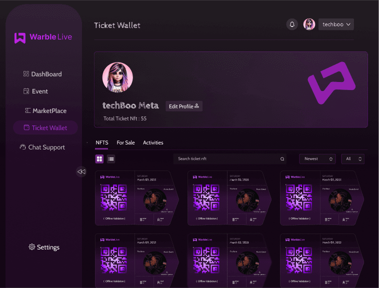 Ticket Wallet